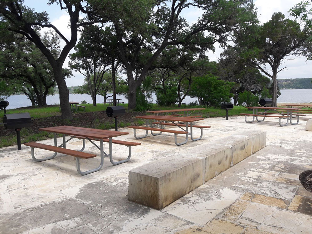 picnic tables and grills by morgan skidmore