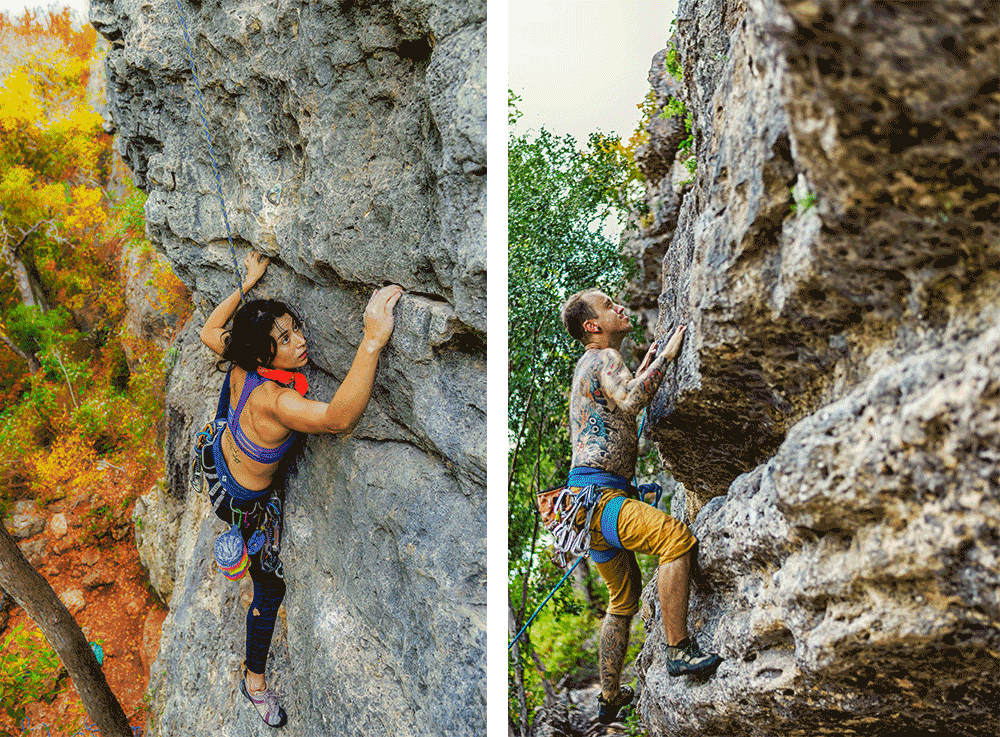 rock climbers by brian deitch