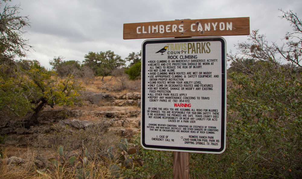climbers canyon rock climbing rules sign by chloe mun