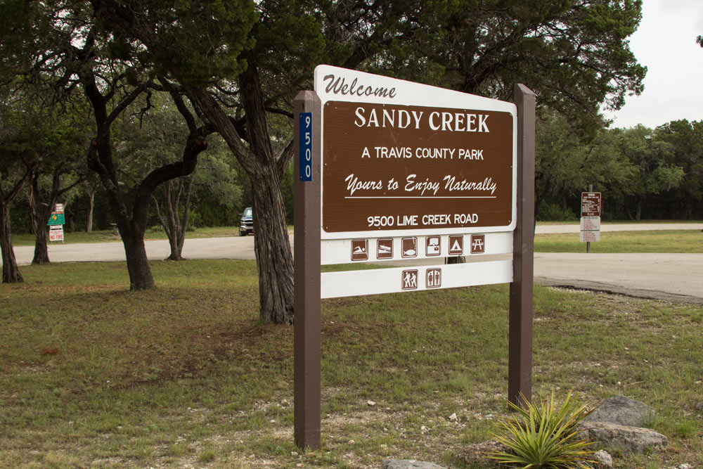 park entrance sign by heather valey